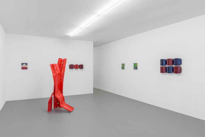 Clare Woods, Bettina Pousttchi, Installation view, Buchmann Box, 2026