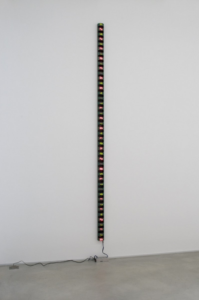 Tatsuo Miyajima, ‘Monism_Dualism no. 9’, 1999