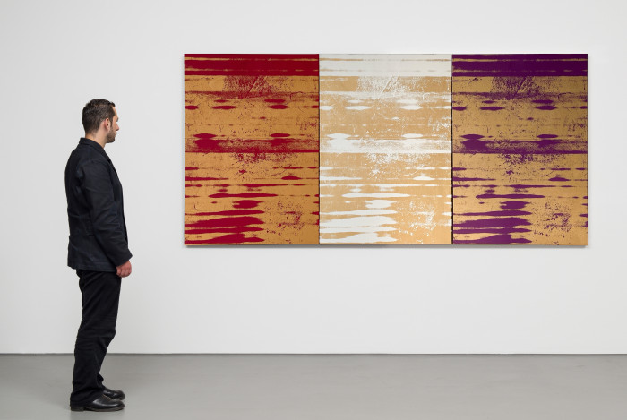 Bettina Pousttchi, ‘Horizons’, 2025, Acrylic on canvas