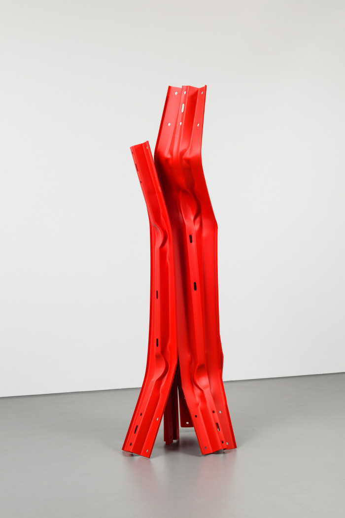 Bettina Pousttchi, ‘Vertical Highways A44’, Guard rails, steel