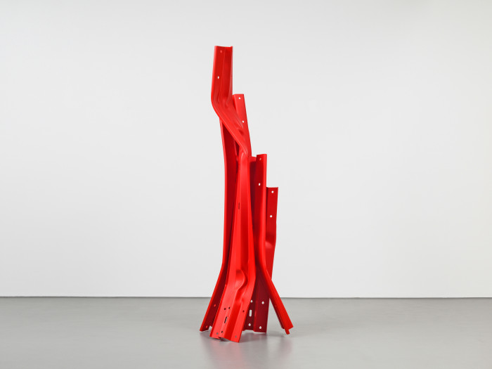 Bettina Pousttchi, ‘Vertical Highways A44’, Guard rails, steel