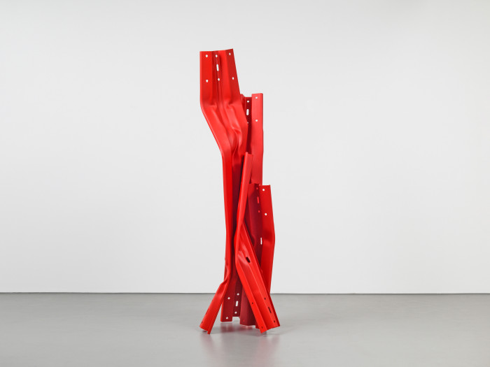 Bettina Pousttchi, ‘Vertical Highways A44’, Guard rails, steel