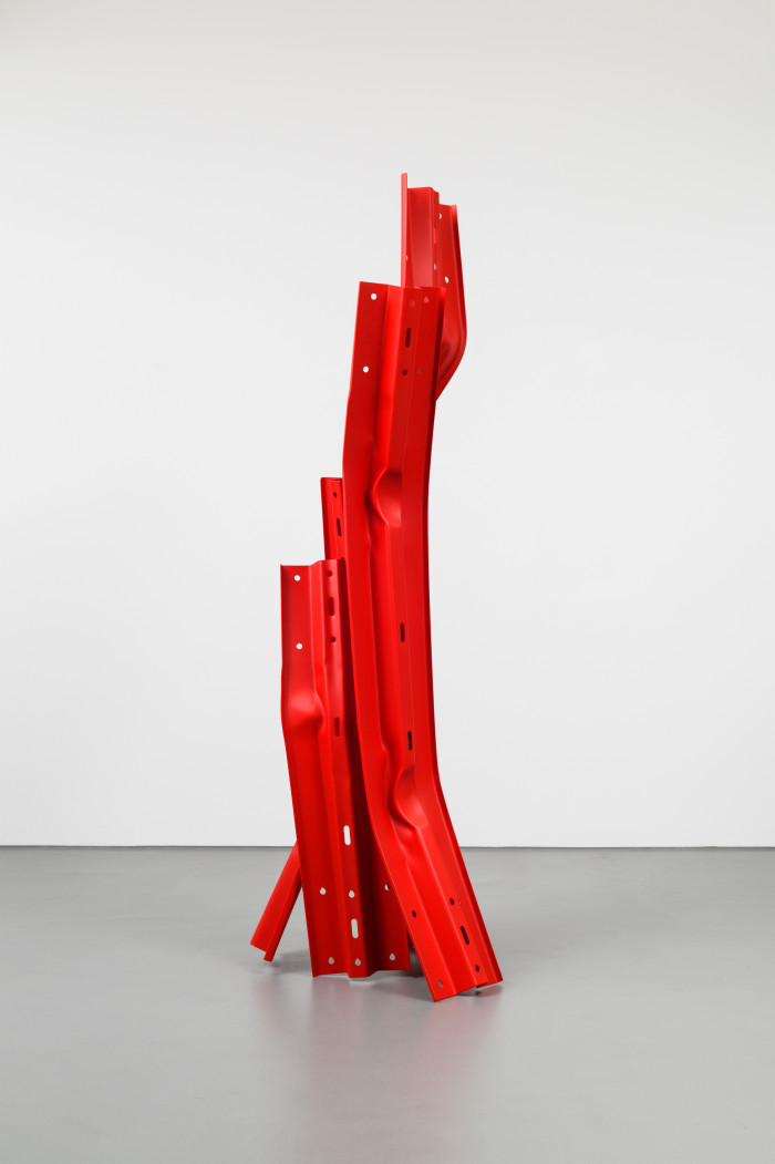 Bettina Pousttchi, ‘Vertical Highways A44’, Guard rails, steel