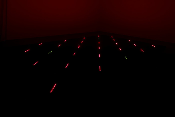 Tatsuo Miyajima, ‘Slash’, 1990, LED